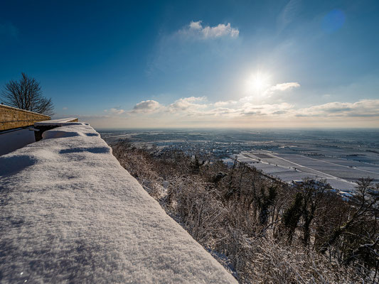 Winter auf dem Hambacher Schloss