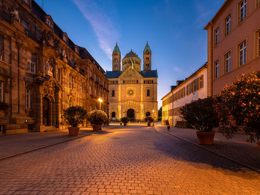 Blaue Stunde in Speyer