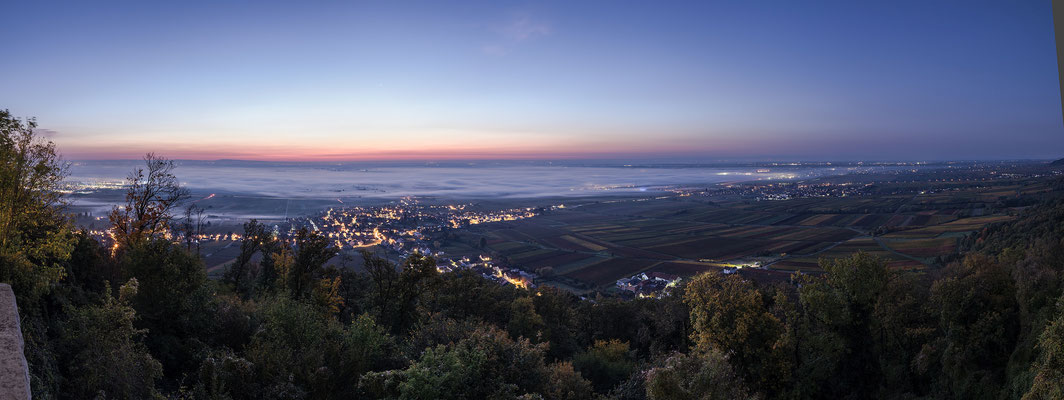 Morgenstimmung über der Rheinebene