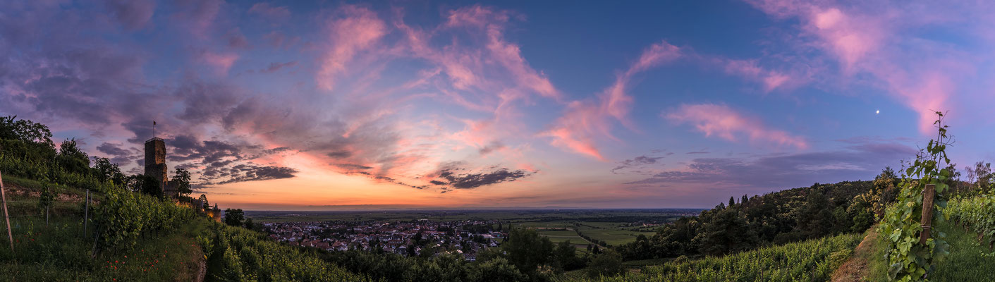 Morgendämmerung auf der Wachtenburg