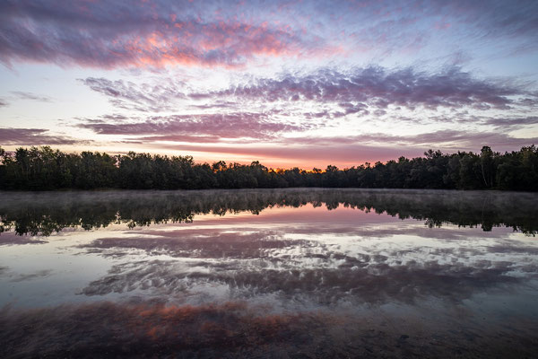 Sonnenaufgang bei Hassloch