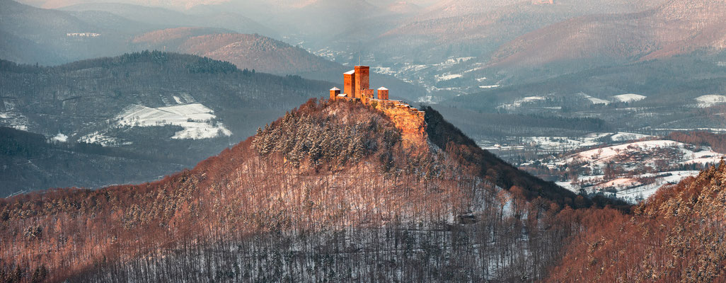 Winterabend auf dem Rehbergturm