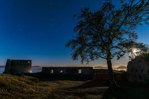  Vollmondnacht auf der Ruine Lindelbrunn