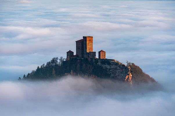 Nebelmorgen am Rehbergturm