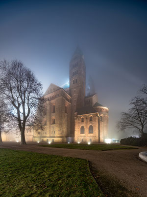 Nebelnacht am Speyerer Dom