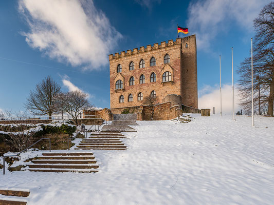 Winter auf dem Hambacher Schloss