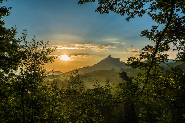 Morgenstimmung am Trifels