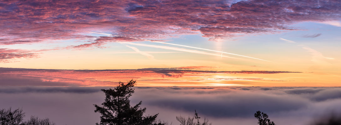 Sonnenaufgang am Rehbergturm