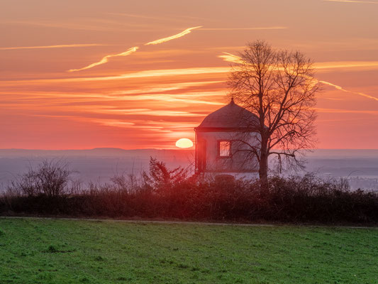 Morgenstimmung am Deidesheimer Tempel