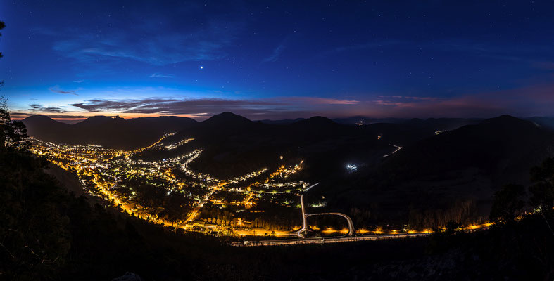 Früh Morgens auf dem Sommerfelsen oberhalb von Annweiler