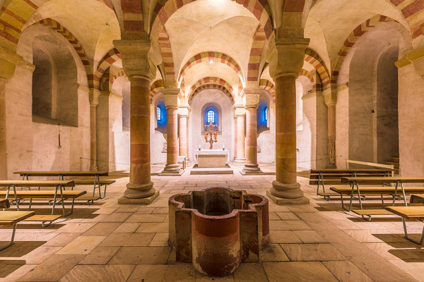 Die Krypta im Speyerer Dom
