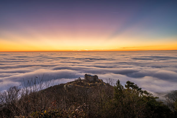 Fantastischer Nebelmorgen am Sühnekreuz