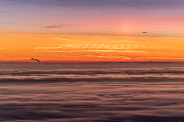 Bunte Morgenstimmung auf der Kalmit