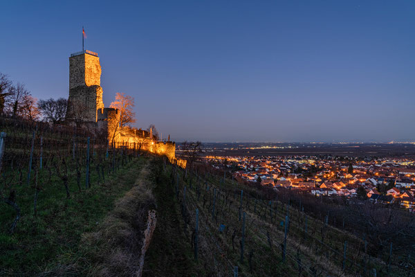 Abendstimmung an der Wachtenburg