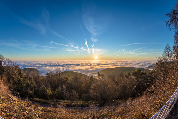 Sonnenaufgang an der Kalmit