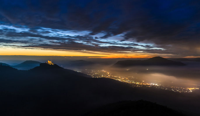 Blaue Stunde am Hohenberg