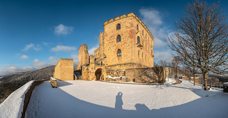 Winter auf dem Hambacher Schloss