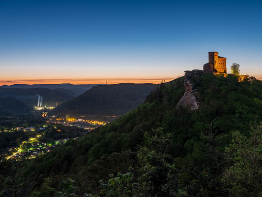 Mondnacht an der Ruine Anebos