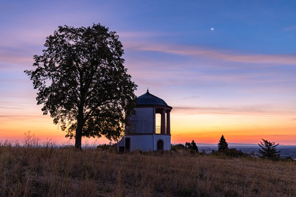 Schöner Morgenhimmel über Neustadt