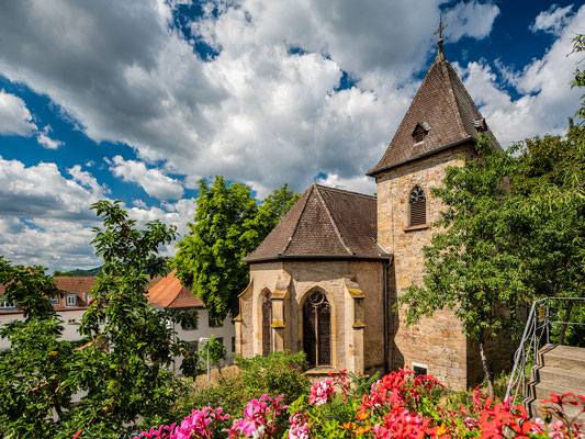 An der Nikolauskapelle in Gimmeldingen