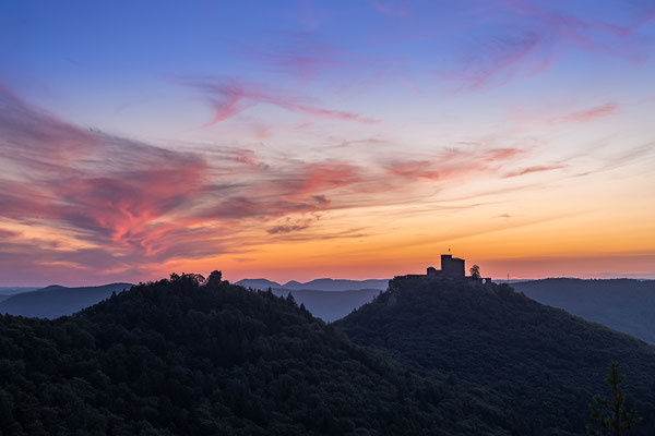 Abendstimmung am Slevogtfels