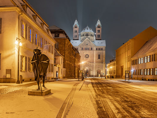 Winternacht in Speyer