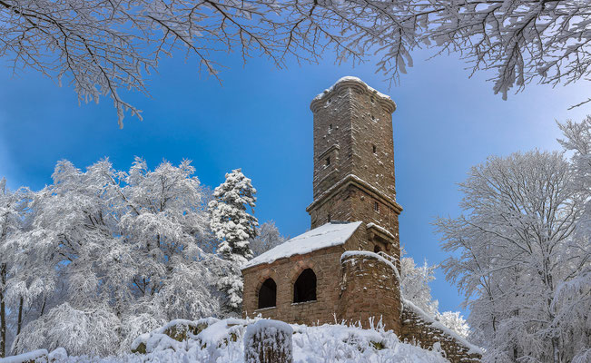 Luitpoldturm im Winterkleid