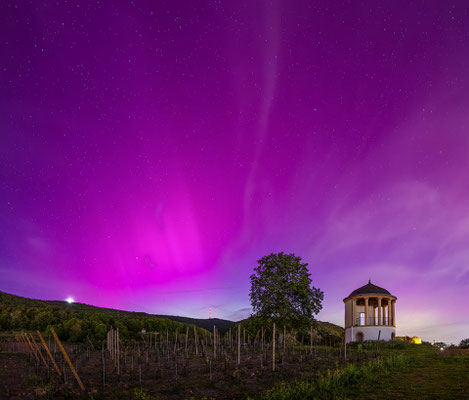 Fast ein Jahrhundertereignis: extrem starke Polarlichter über Neustadt