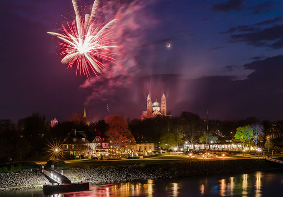 Feuerwerk Frühjahrsmesse in Speyer