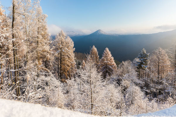 Wintermorgen am Kirschfelsen