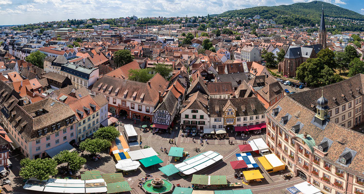 Ausblicke vom Turm der Stiftskirche