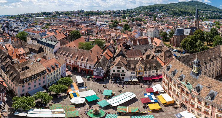 Ausblicke vom Turm der Stiftskirche