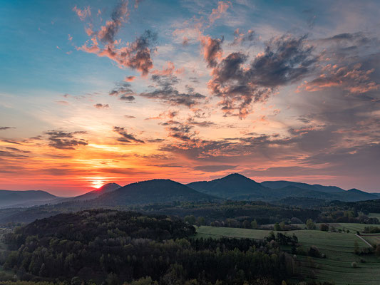 Sonnenaufgang an den Geiersteinen