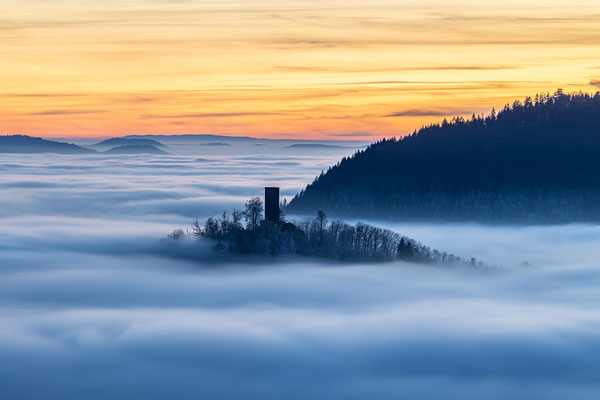 Nebelabend am Hohenberg