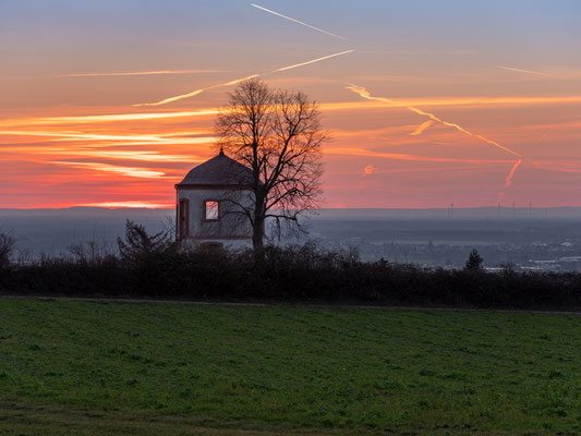 Morgenstimmung am Deidesheimer Tempel