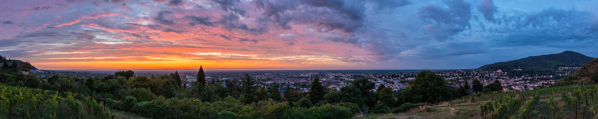 Sonnenaufgang über Neustadt