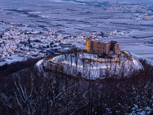 Winterabend auf dem Sühnekreuz