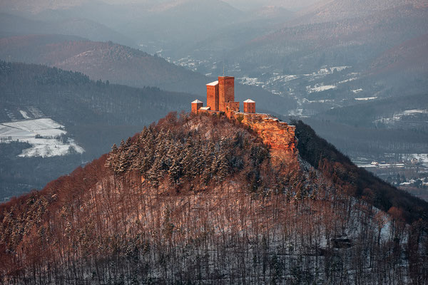 Winterabend auf dem Rehbergturm