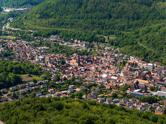 Aussicht auf Annweiler