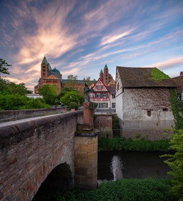 Frühlingsmorgen in Speyer