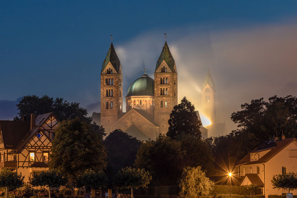 Verrauchter Dom nach dem Feuerwerk