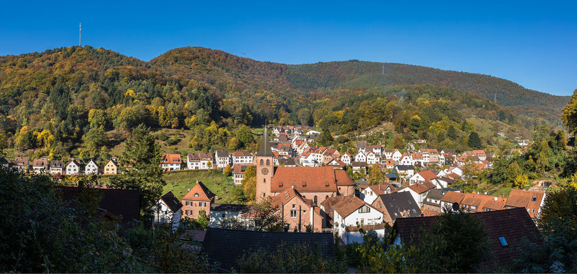 Herbstlicher Blick über Lindenberg