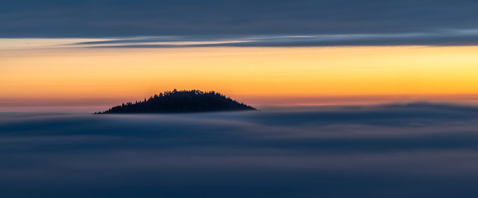Nebelmeer am Hohenberg