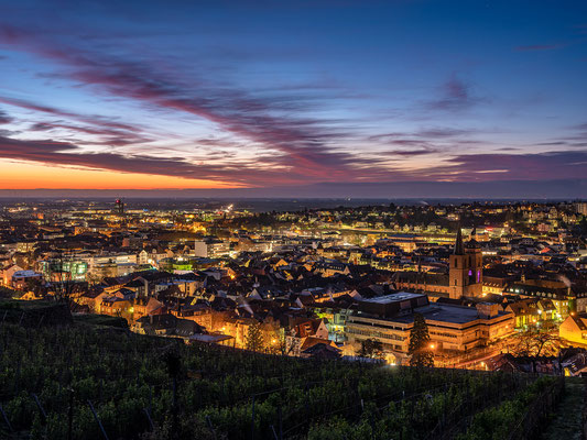 Blaue Stunde über Neustadt