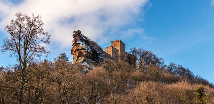 Burg Trifels im Winter