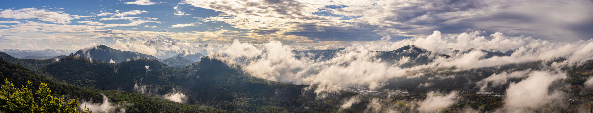 Wolkenstimmung am Hohenberg