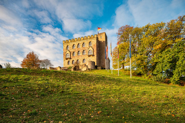 Herbstmorgen am Hambacher Schloss