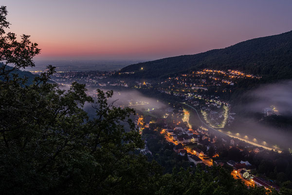 Früh morgens auf der Wolfsburg