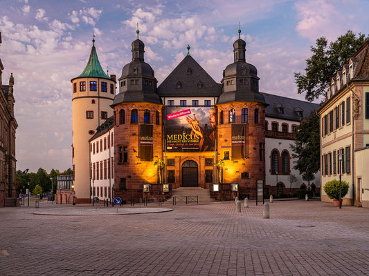 Blaue Stunde am Historischen Museum