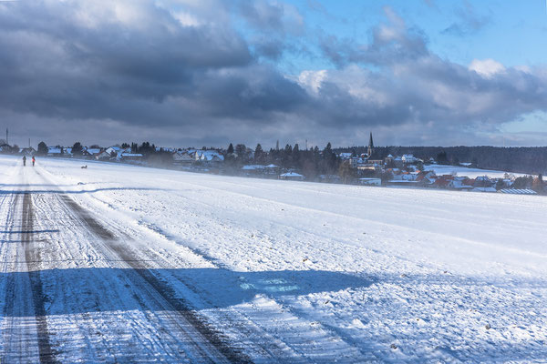 Winterstimmung zwischen Nackterhof und Wattenheim